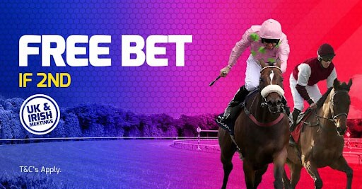 Betfred Free Bet for Second-Place Finishers